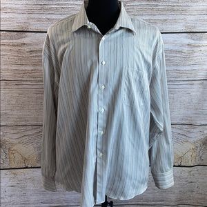 Mens Pronto Uomo Button Down Shirt